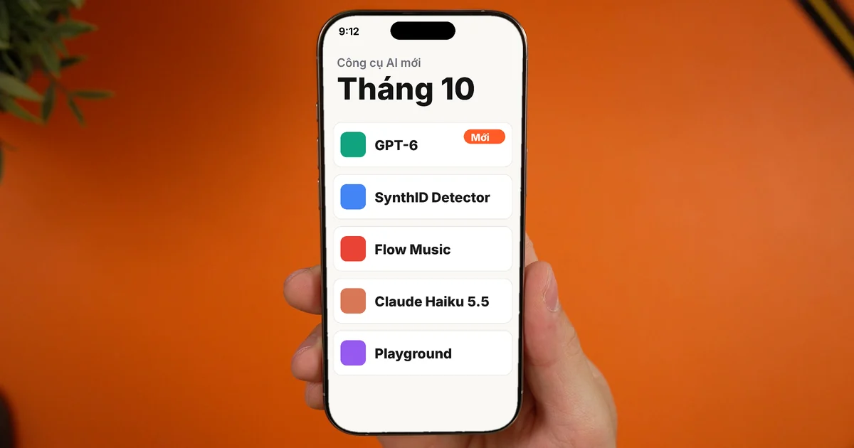 Công cụ AI mới tháng 10/2026 cho người làm nội dung