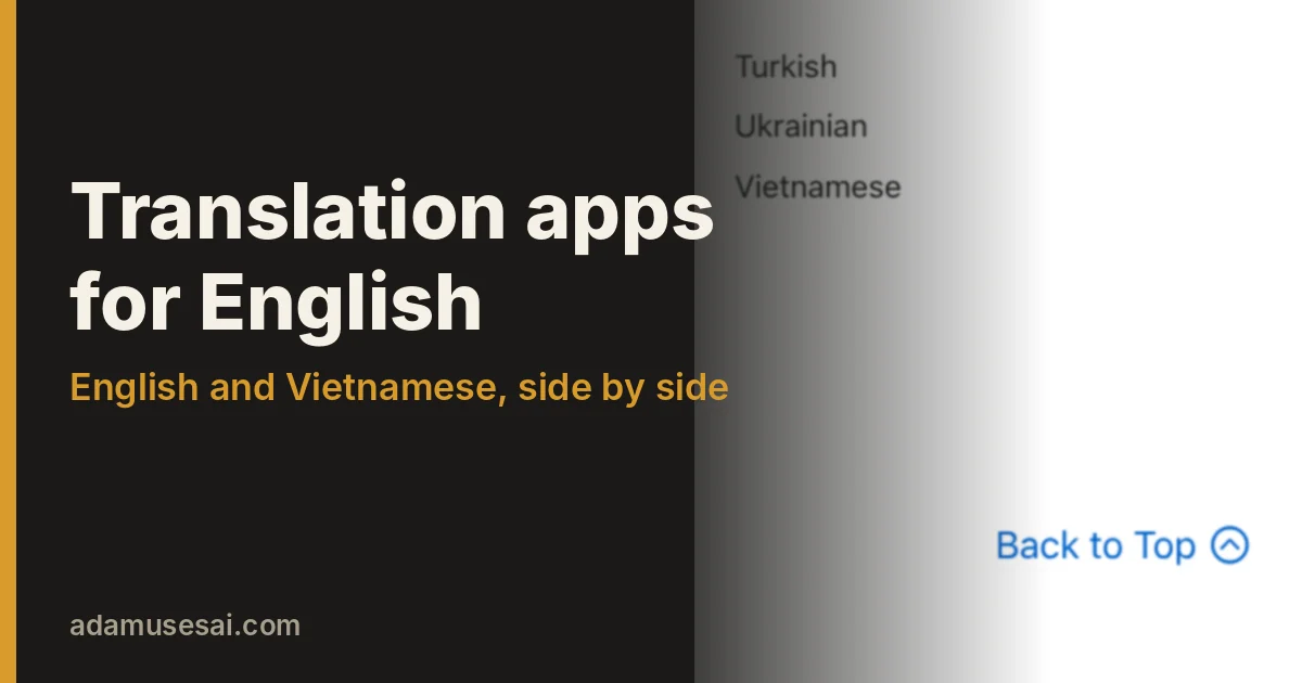 English translation apps: 5 official apps compared