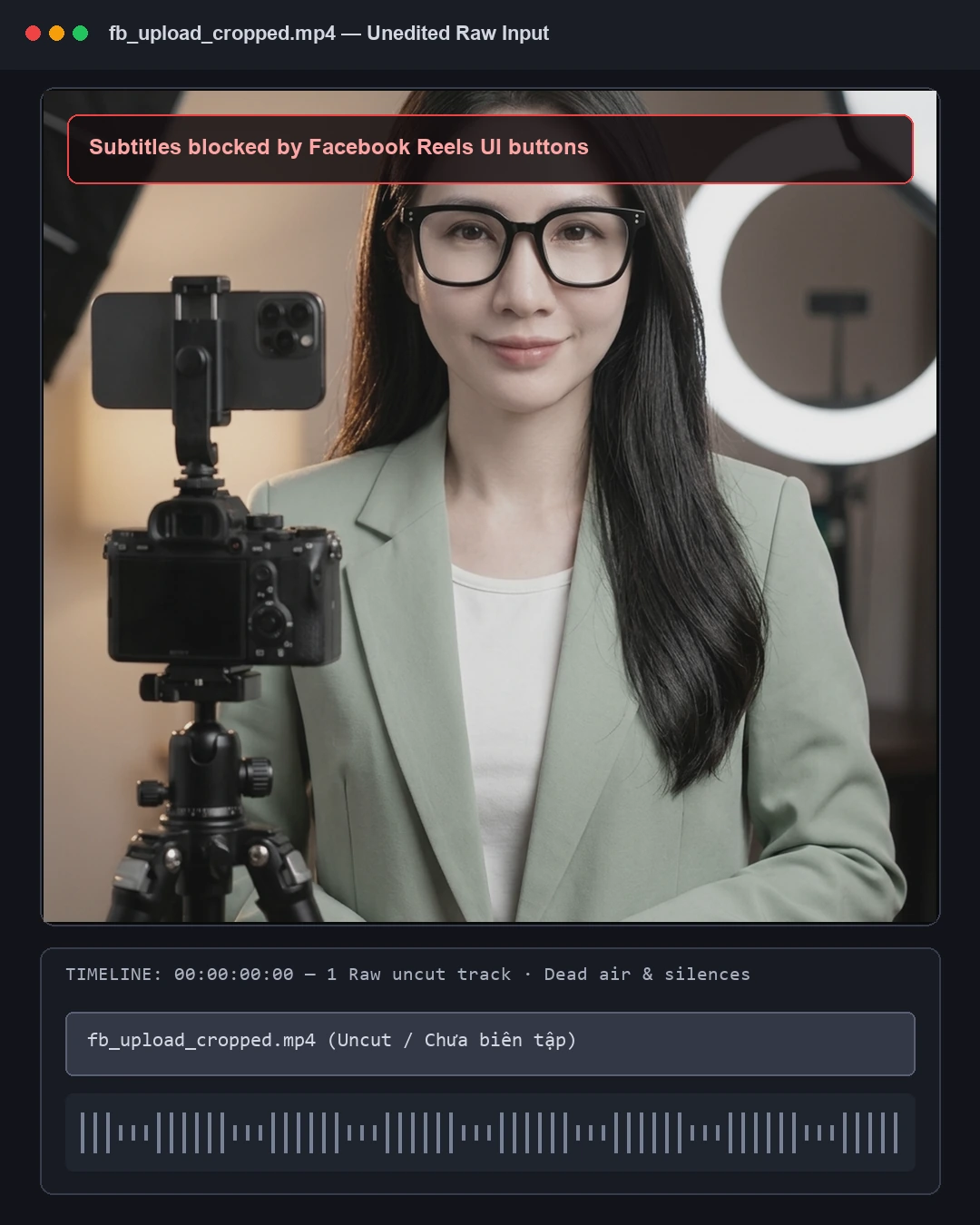reel-facebook-viral: Before using skill (Manual process)