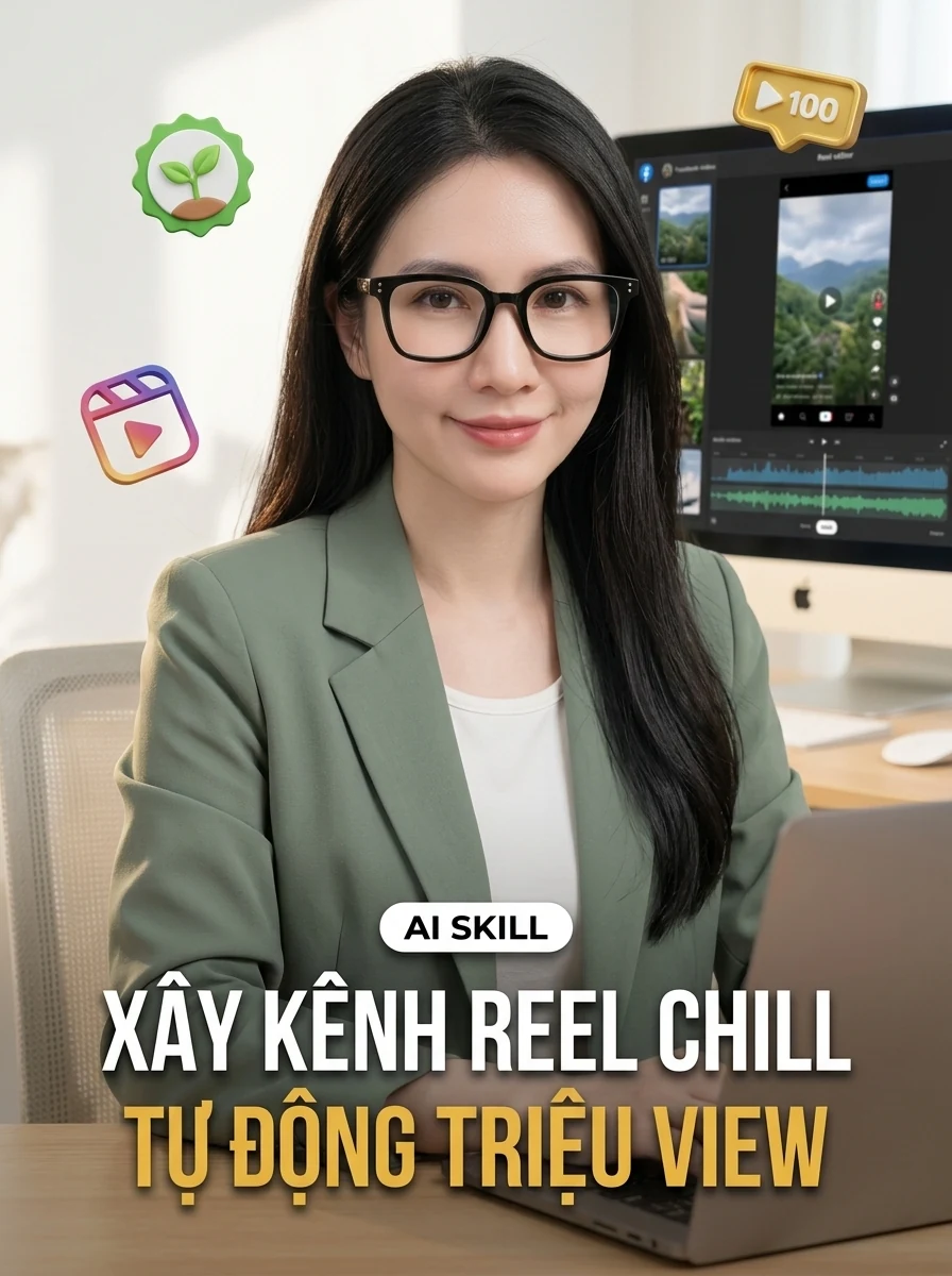 Chatbot Khu Vườn Chill Xây Page Reel Hết Ý - GPT