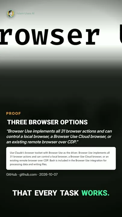 Tool intro: browser-use